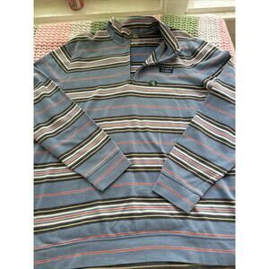 L.L. Bean Men’s Comfort Stretch Performance Pique Quarter Zip Polo XXL Tall NWOT